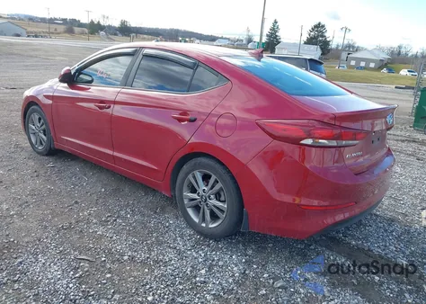 2018 Hyundai Elantra Value Edition из США, поврежденный, VIN KMHD84LF2JU472773